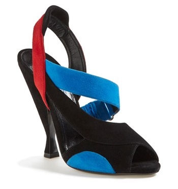 Prada Color Block Sandal