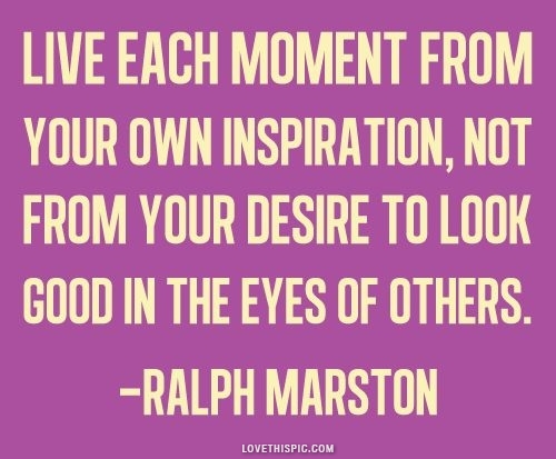 live each moment
