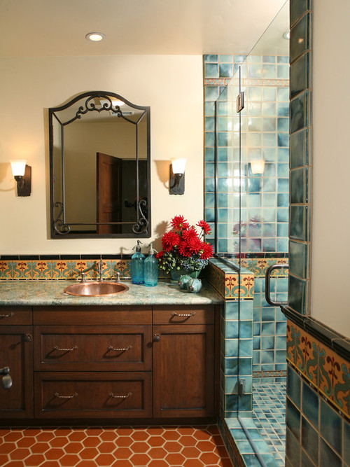 Mediterranean bathroom Mediterranean bathroom