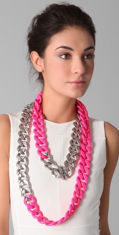 DIY Neon Necklace DIY Neon Necklace