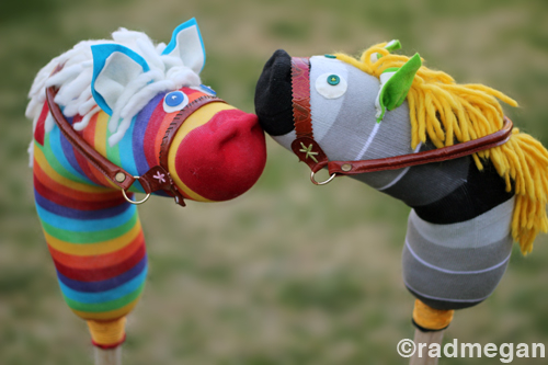 DIY Sock Hobby Horses