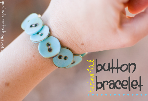 Button bracelet
