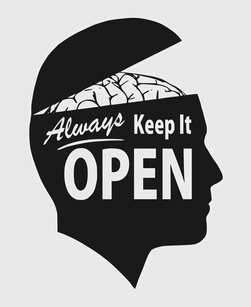 Always keep it open Always keep it open