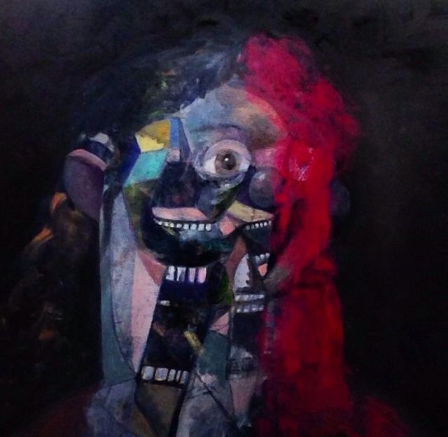 Retro Abstract Clown Retro Abstract Clown