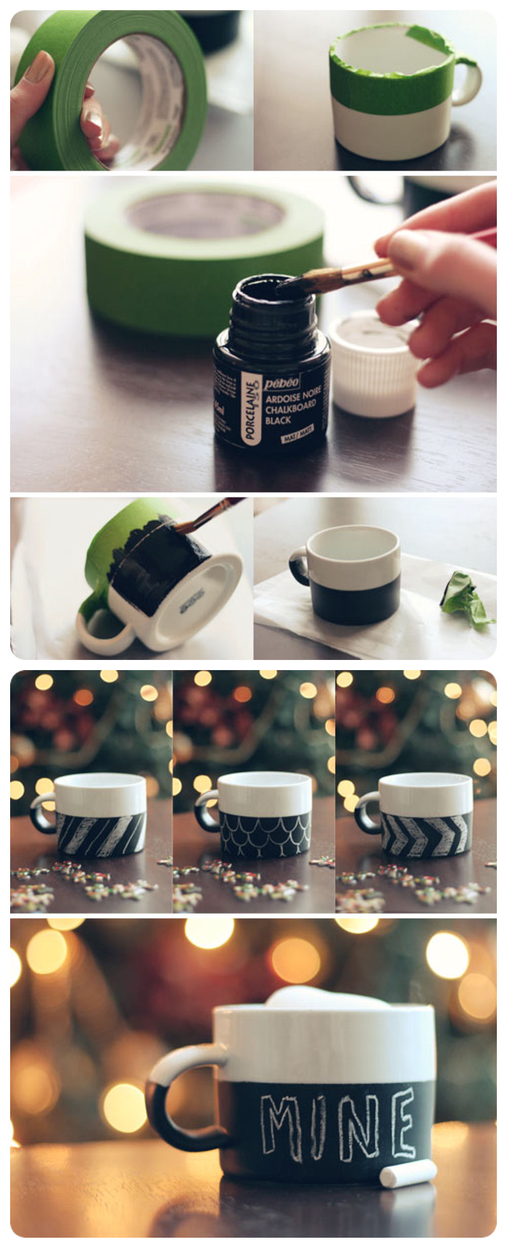 DIY Chalkboard Mug