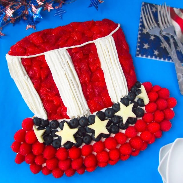 Uncle Sam's Fruit Cookie Pizza Uncle Sam's Fruit Cookie Pizza