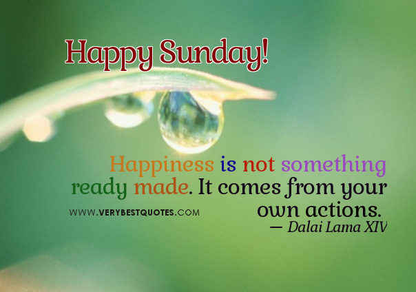 Happy Sunday