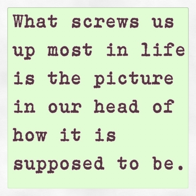 What screws us up most in life....