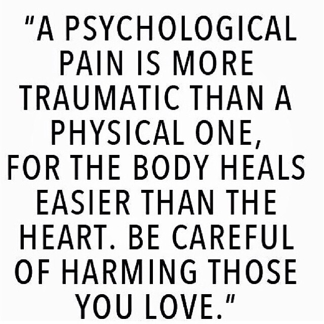 a psychological pain a psychological pain