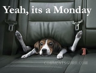 Yeah its a Monday