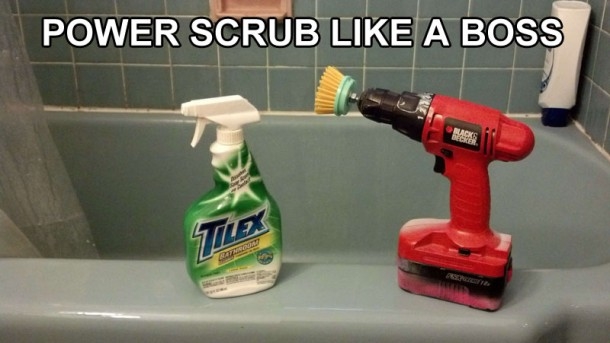 DIY Power Scrubber
