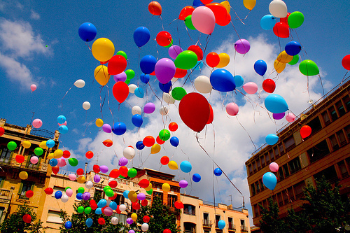 Colorful balloons Colorful balloons
