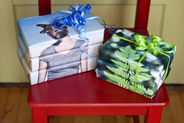 DIY Photo Wrapping Paper DIY Photo Wrapping Paper