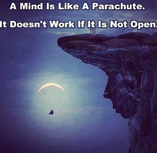 A Mind Is Like A Parachute