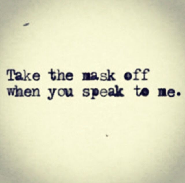 Take the Mask Off