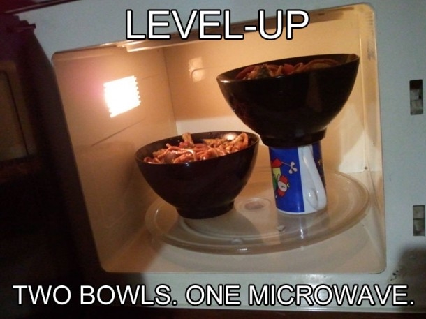 Life hack bowls 1 microwave Life hack bowls 1 microwave