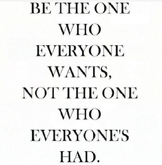 BE the One
