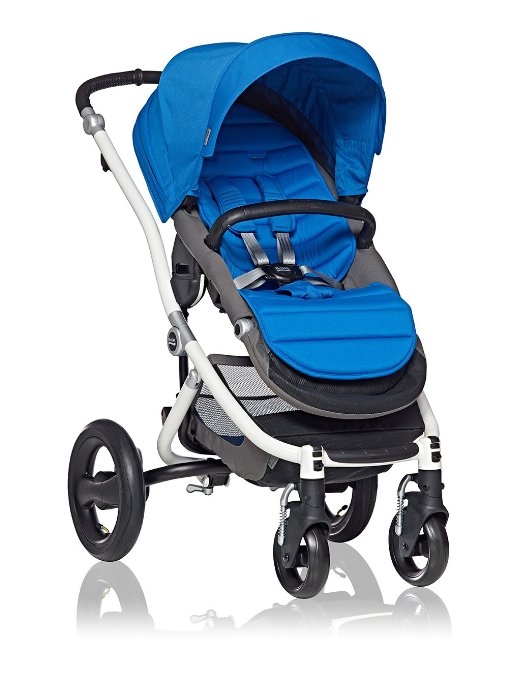  Britax Affinity  White/Sky Blue