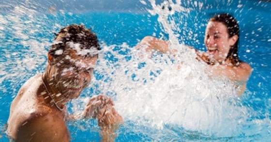 Swimming and pool fights Sounds like Summer to me