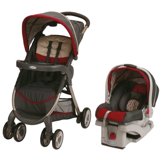 Graco FastAction Fold Click Connect Travel System
