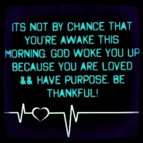Be Thankful