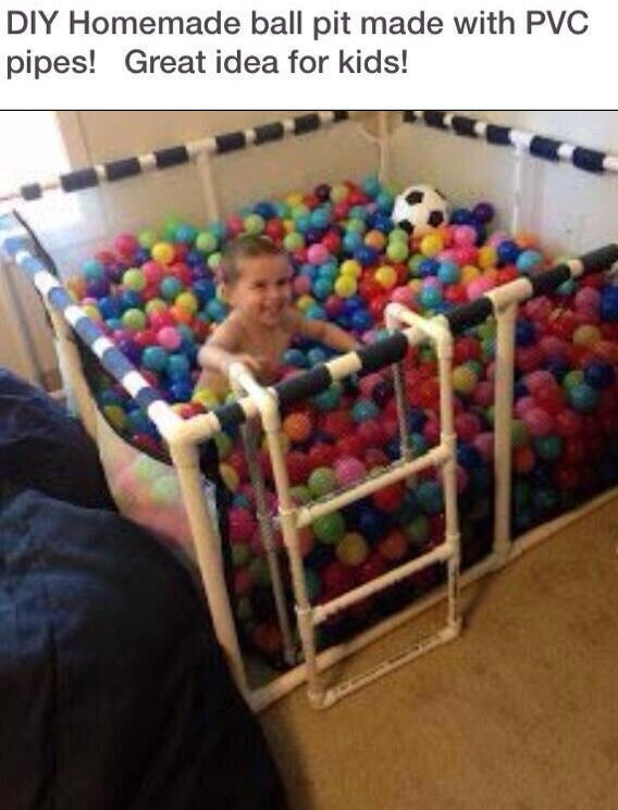 DIY Homemade Ball Pit