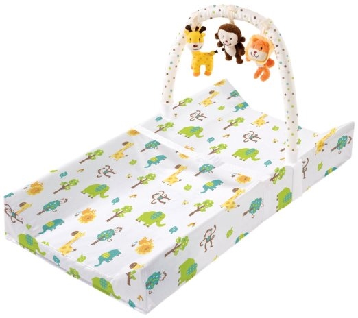 Summer Infant Change Pad with Toybar, Safari Fun