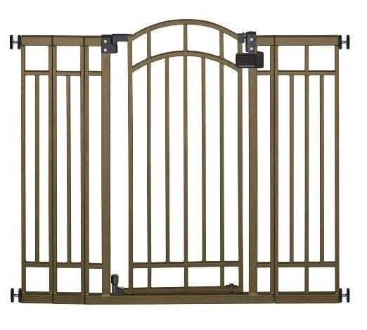 Summer Multi Use Deco Extra Tall Walk Thru Gate, Bronze