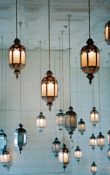 Hanging lanterns