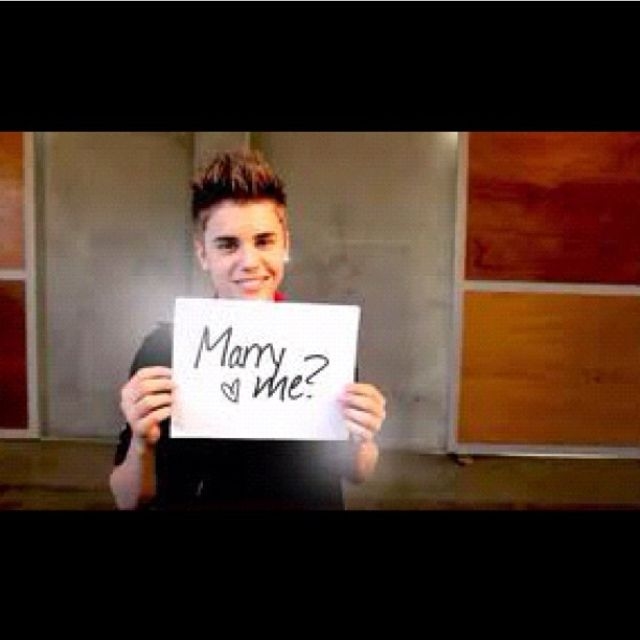 Justin Bieber Marry Me Justin Bieber Marry Me