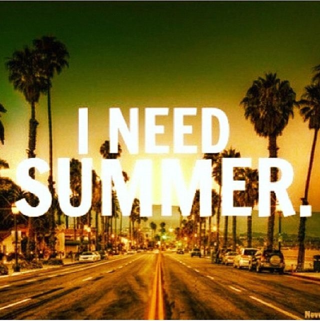 I Need Summer I Need Summer