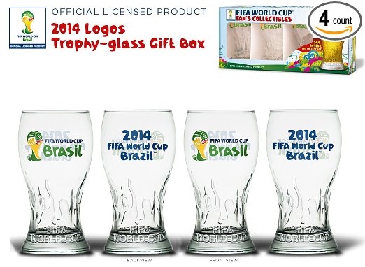 2014 Logos Trophy glass Gift Box (4 count)