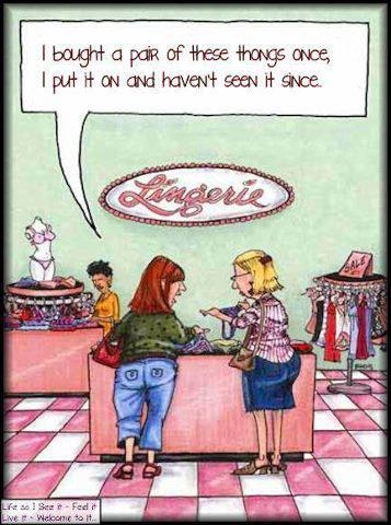 Buying Lingerie