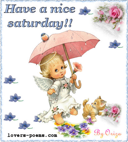 Have a nice saturday