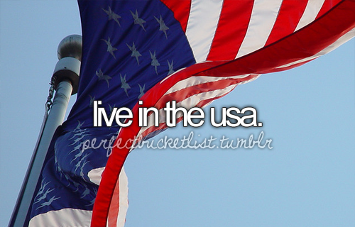 Live in the usa Live in the usa