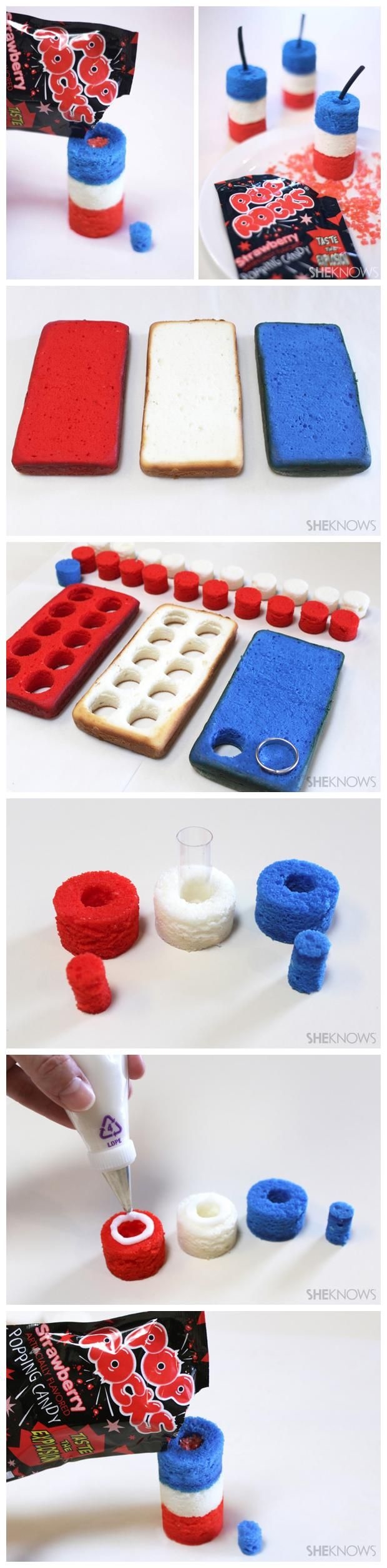 Fourth of July Cakelette Recipe