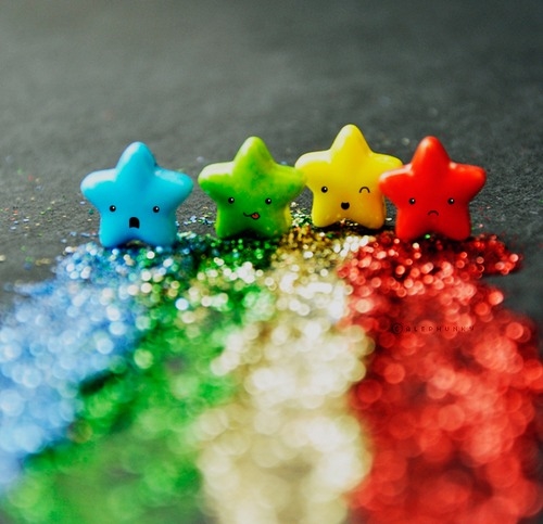 Colorful stars
