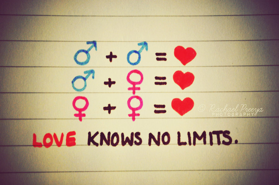 Love knows no limits Love knows no limits