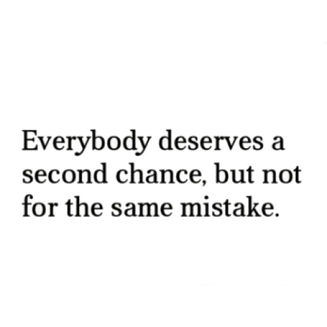 a second chance