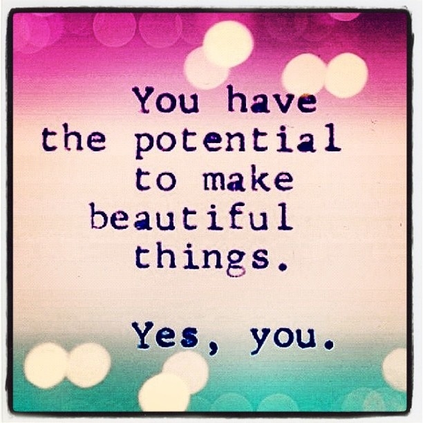 Make things beautiful