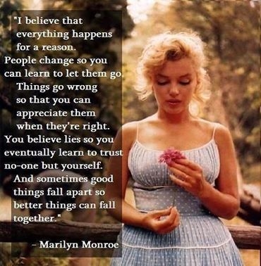 I believe everything happens for a reason I believe everything happens for a reason
