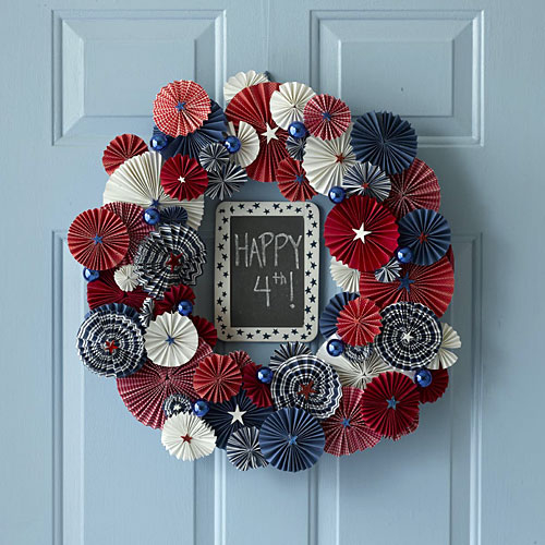 DIY 4th of July Wreath