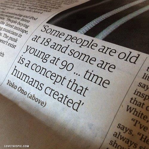 Time is a concept that humans created Time is a concept that humans created