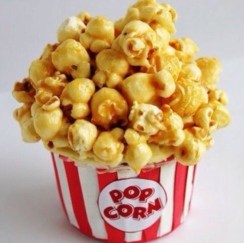 Popcorn cupcake
