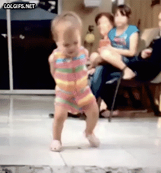 Baby with swag