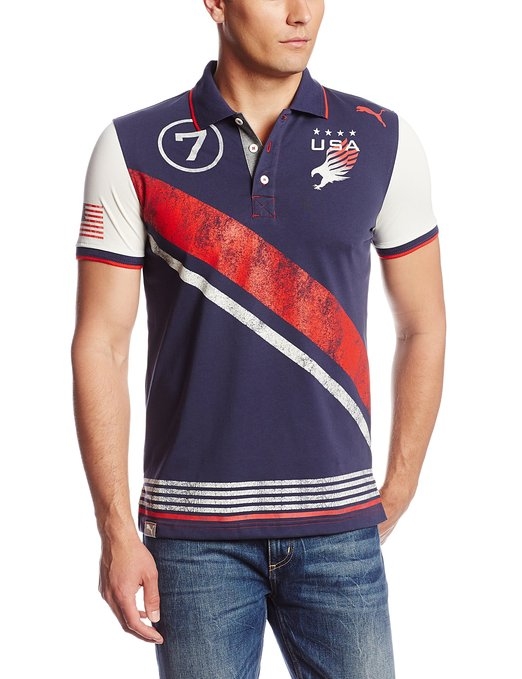 PUMA Mens Futbol Polo USA
