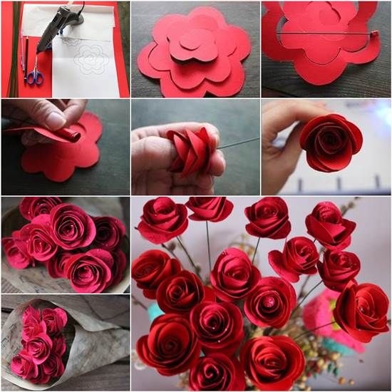 DIY Paper Roses DIY Paper Roses