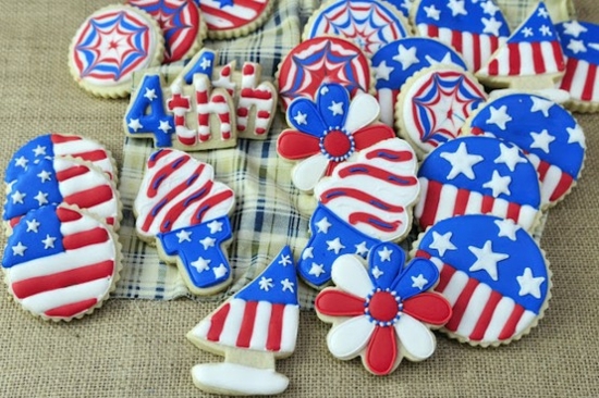 Patriotic Cookies Patriotic Cookies