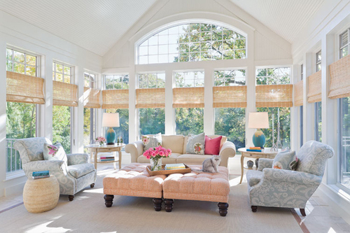 Formally Decorated Sunroom