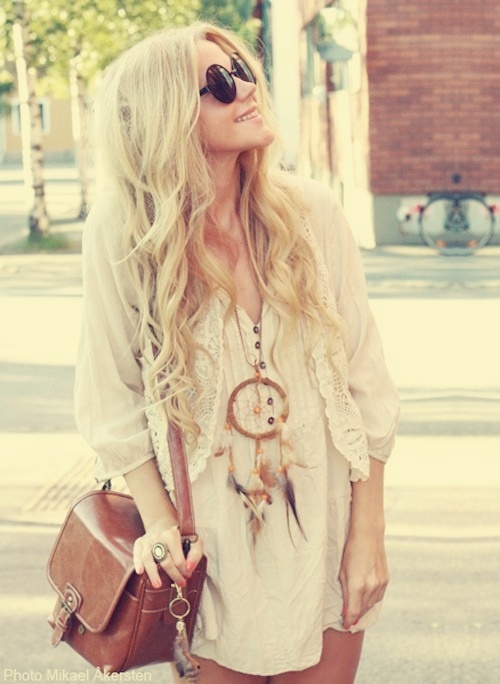 Boho Short Shirt Dress